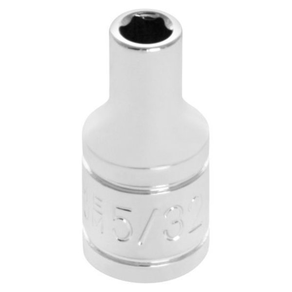 Performance Tool 1/4 In Dr. Socket 5/32 In, W36005 W36005
